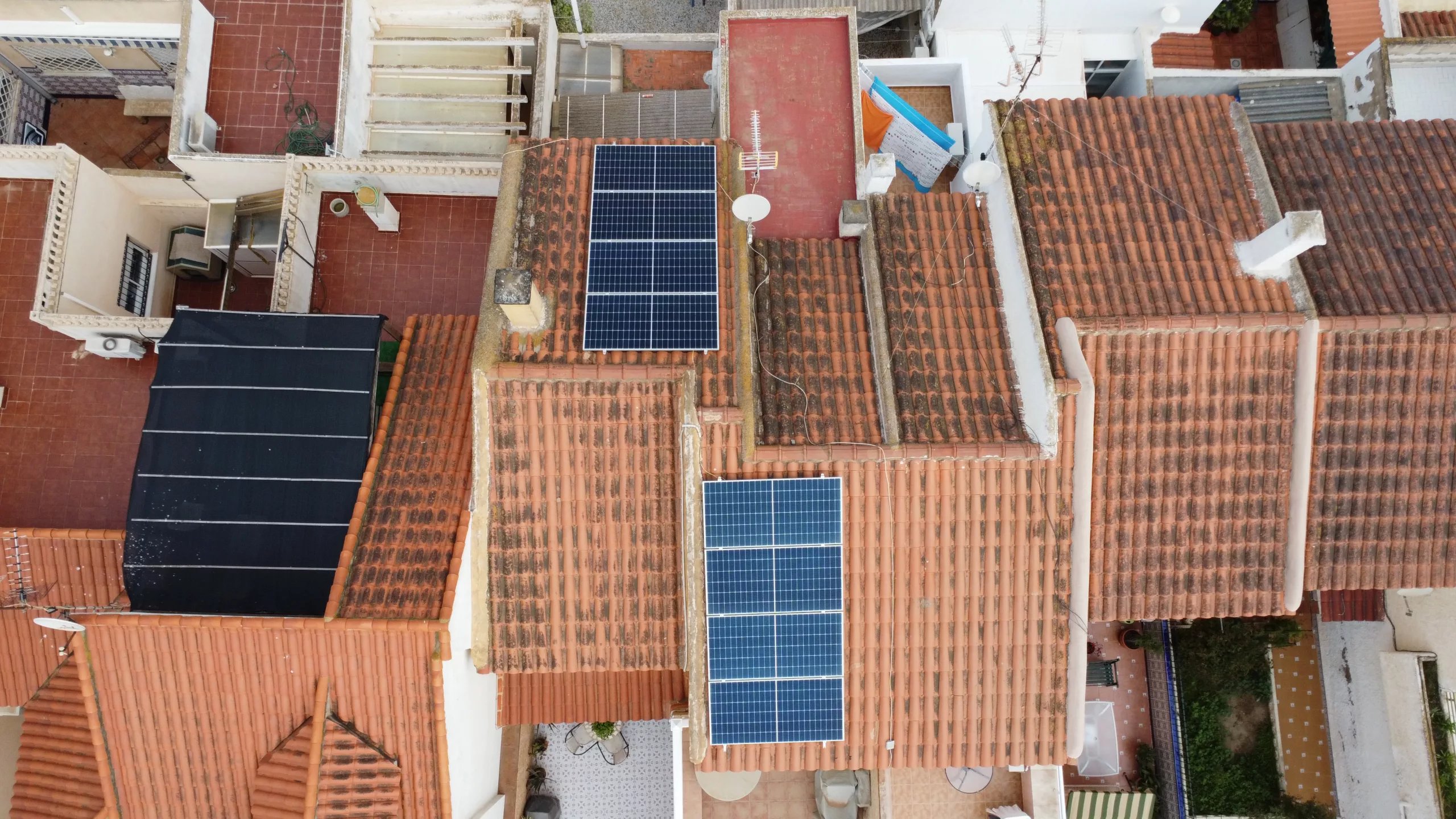 Instalación 4 kW este-oeste