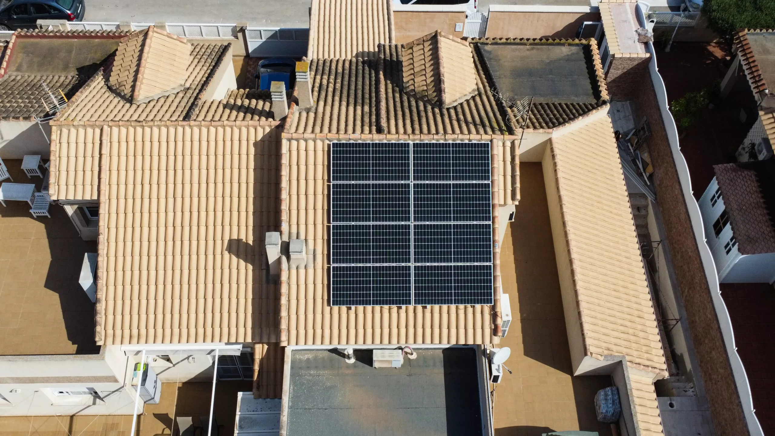 Instalación solar fotovoltaica de 4kW (Huawei)